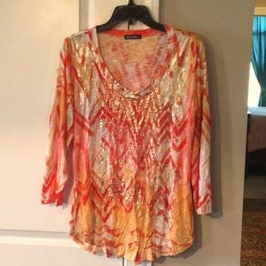 Made in the USA. david cline Tunic. Size Large